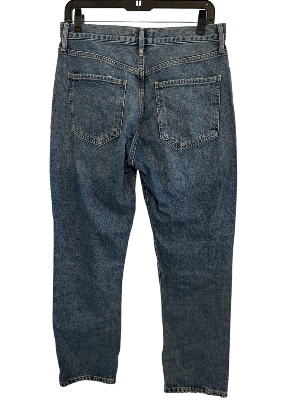 Agolde Riley Button Fly High Rise Crop Jeans 28 - Picture 5 of 8